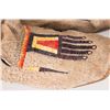 Image 2 : Northern Plains Man's Quilled Moccasins, 10 ¾" long