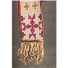 Image 2 : Sioux Beaded Saddle Blanket with Bells and Fringe, 71"