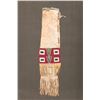 Image 5 : Sioux Beaded and Quilled Pipebag, 31" long