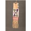 Image 1 : Sioux Beaded and Quilled Pipebag, 31" long