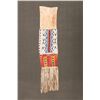Image 1 : Sioux Beaded and Quilled Pipebag, 33" long