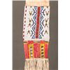 Image 2 : Sioux Beaded and Quilled Pipebag, 33" long