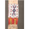 Image 4 : Sioux Beaded and Quilled Pipebag, 33" long