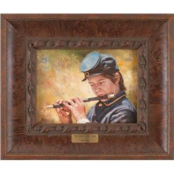Don Oelze, oil on canvas