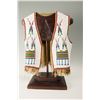 Image 1 : Sioux Fully Beaded Man's Vest, 19" tall