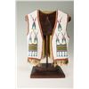 Image 3 : Sioux Fully Beaded Man's Vest, 19" tall