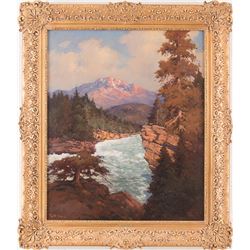 Robert W. Wood, oil on canvas