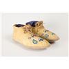 Image 1 : Crow Beaded Man's Moccasins, 10 ¾" long