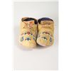 Image 2 : Crow Beaded Man's Moccasins, 10 ¾" long