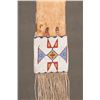 Image 5 : Sioux Beaded and Quilled Pipebag, 30" long
