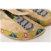 Image 2 : Cheyenne Beaded Man's Moccasins, 10 ½" long