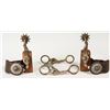 Image 2 : Jerry Wallace Gal Leg Peacock Bit and Spur Set