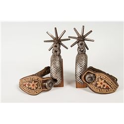 Mexican Chihuahua Chevron Spurs