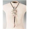 Image 1 : Two Bolo Ties by Edward Beyuka (Zuni)