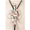 Image 2 : Two Bolo Ties by Edward Beyuka (Zuni)