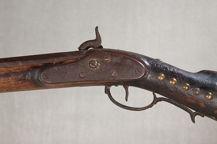 Tacked Indian Trade Rifle, 49