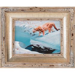 Barbara Peets, oil on board