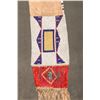 Image 5 : Sioux Beaded and Quilled Pipe Bag,  22" long