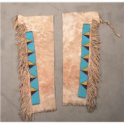 Sioux Beaded Leggings, 33" long