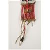 Image 2 : Cheyenne Beaded and Quilled Paint Bag, 4 ½"