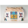 Image 1 : Sioux Beaded Possible Bag, 14" tall x 18 ½" wide