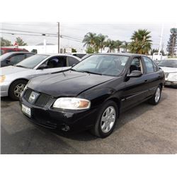 06 Nissan Sentra 4dr Sedan (1.8L I4 5M) - T - `DRIVE
