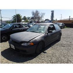 95 Honda Civic 2 Dr  Hatchback - T - DRIVE MC