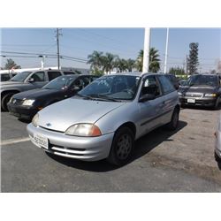 00 Chevrolet Metro 2 Dr  Hatchback - ST - `DRIVE