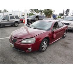 04 Pontiac Grand Prix 4dr Sedan - T - RUN