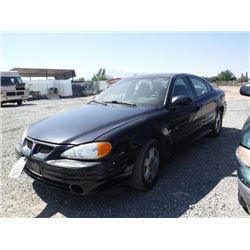 02 Pontiac Grand Am 4dr Sedan - ADT - NR