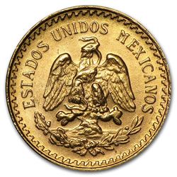1945 Mexican Gold 2 1/2 Pesos AGW .0603