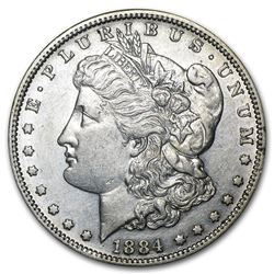 1884-S Morgan Dollar AU.