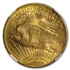 Image 2 : 1920 $20 St. Gaudens Gold Double Eagle MS-62 NGC