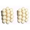 Image 1 : Pearl Faux Vintage Clip-On Earrings