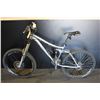Image 1 : SILVER NORCO 27-SPEED FULL SUSPENSION MOUNTAIN BIKE WITH DISC BRAKES