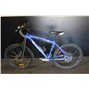 Image 1 : BLUE BLADE 21-SPEED FRONT SUSPENSION MOUNTAIN BIKE WITH DISC BRAKES