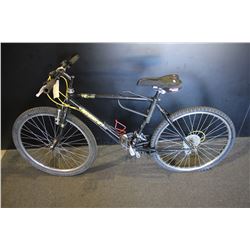 2 BIKES: BLACK NISHIKI MOUNTAIN AND GREY WINCHESTER MOUNTAIN