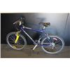 Image 2 : 2 BIKES: BLUE DIAMONDBACK MOUNTAIN AND BLUE SPORTECH FRONT SUSPENSION MOUNTAIN