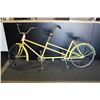 Image 1 : YELLOW CCM RETRO TANDEM BIKE