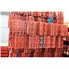 Image 4 : 1-18' REDIRACK BLUE CANTILEVER PALLET RACK UPRIGHT WITH 6-9' CROSSBARS