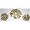 Image 1 : Vintage Earrings & Pin Rhinestone and Pearl Set