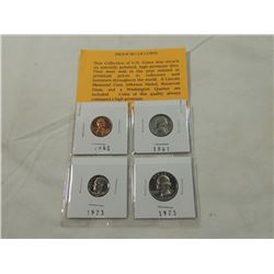 LOT 4 MISC PROOF SET COINS