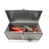 Image 1 : VINTAGE CRAFTSMAN TOOLBOX  W/ MISC TOOLS