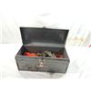 Image 2 : VINTAGE CRAFTSMAN TOOLBOX  W/ MISC TOOLS