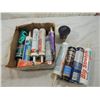 Image 2 : BOX LOT MISC CAULKS, PUTTY, GLUE