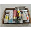 Image 1 : BOX LOT MISC SPRAY PAINTS