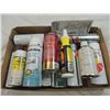 Image 2 : BOX LOT MISC SPRAY PAINTS