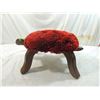 Image 1 : VINTAGE TURTLE FOOT STOOL