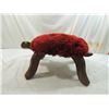 Image 2 : VINTAGE TURTLE FOOT STOOL