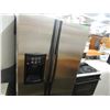 Image 1 : GE STAINLESS STEEL SIDE BY SIDE REFRIGERATOR